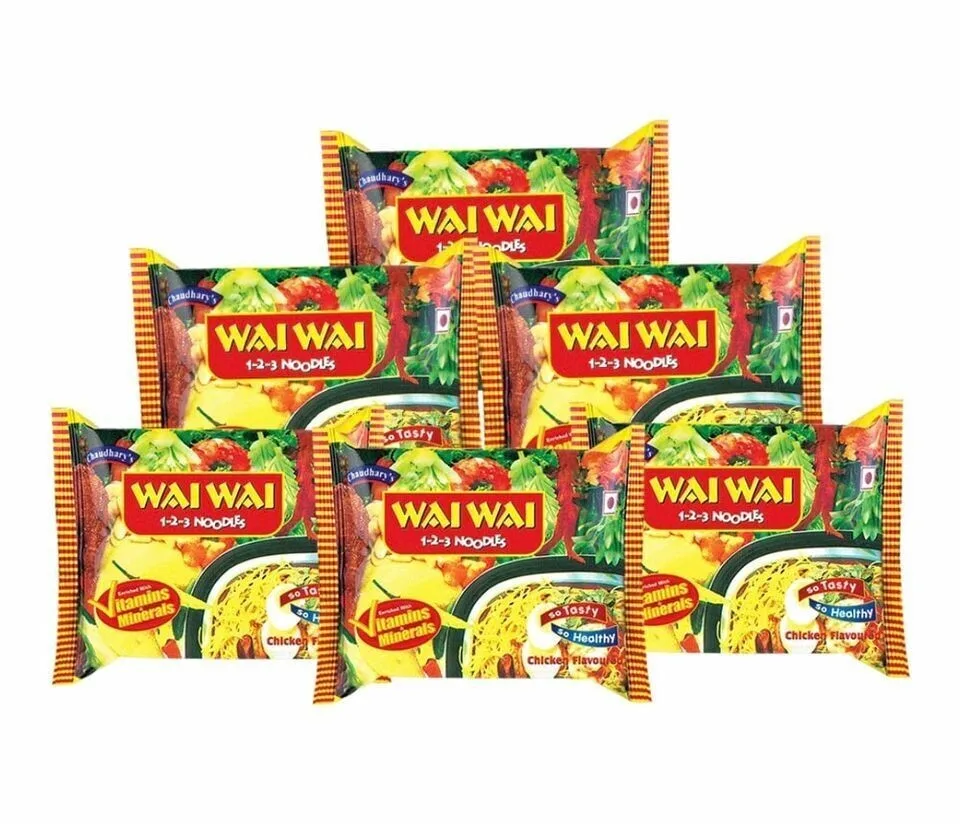 Wai Wai Instant Chicken Noodles (10pc)