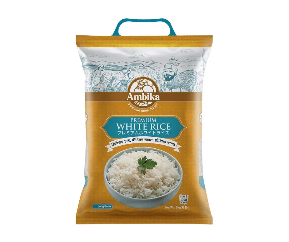 Ambika Indian White Rice (5kg)