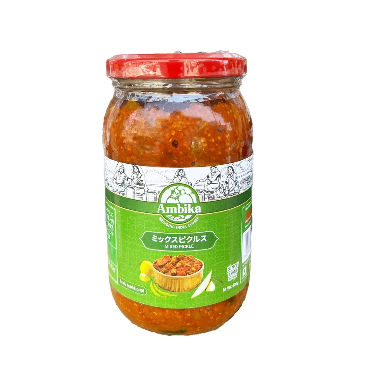 Ambika Mixed Pickle (Achar) (400gm)