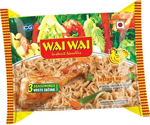 Wai Wai Instant Chicken Noodles (1pc)